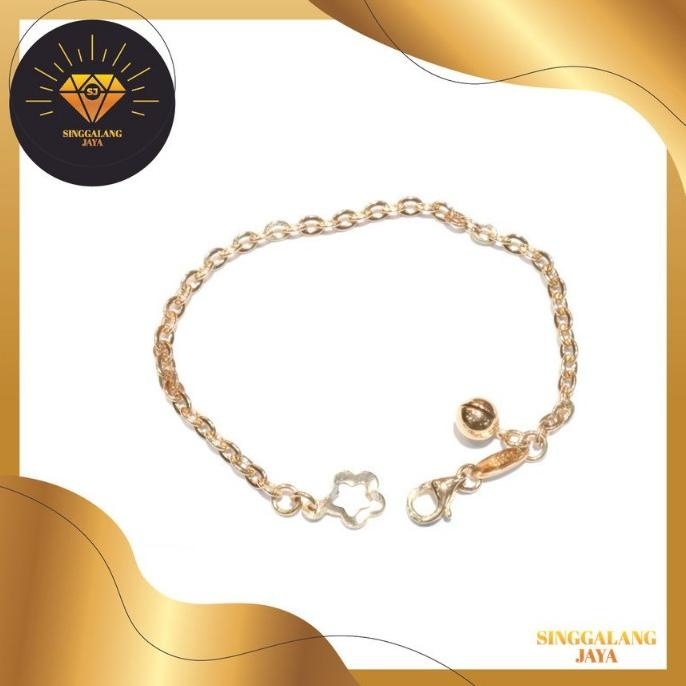 BIG SALE GELANG ANAK EMAS ASLI ( EMAS 700) 