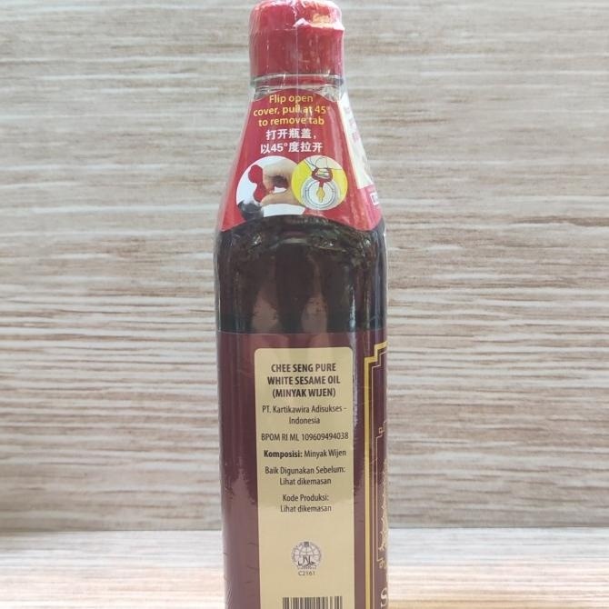 

Minyak Wijen Chee Seng Pagoda/Chee Seng Pure White Sesame Oil 375 ml LS