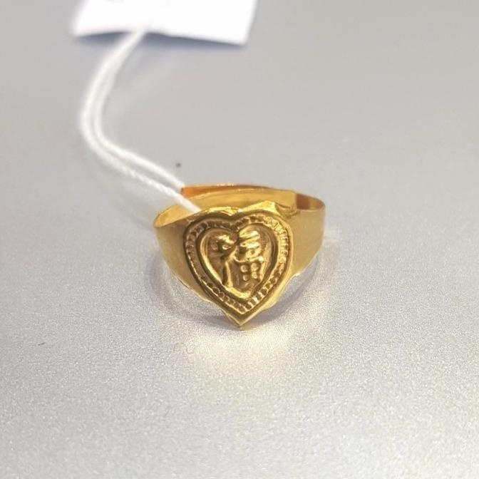 NEW PRODUK CINCIN EMAS BABY BAYI ANAK FU HATI LOVE 