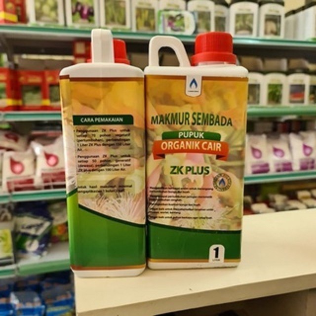 Poc - Pupuk Organik Cair Zk Plus Pelebat Buah - Anti Rontok - 1 Liter