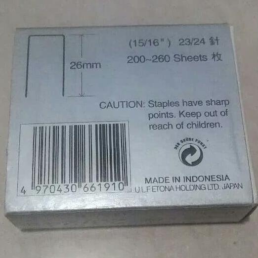 

Isi Stapler / Staples 23/24 Etona
