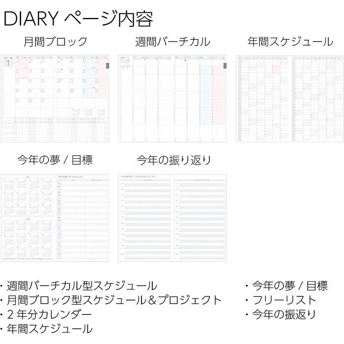 

Kokuyo Jibun Techo Lite 2024 A5 Slim Diary | Jibun Lite 2024