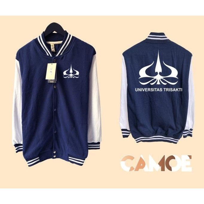 READY STOCK JAKET BASEBALL VARSITY UNIVERSITAS TRISAKTI 