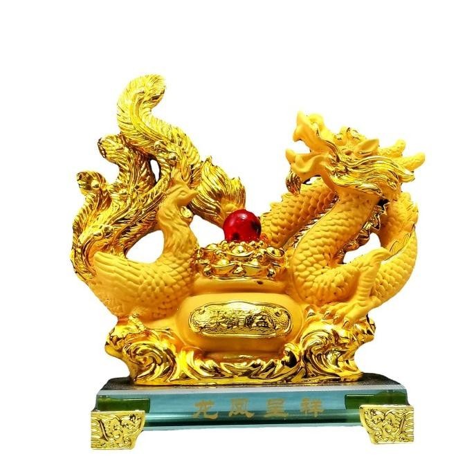 

Big Sale Patung Emas Naga 2024 Souvenir Kado Imlek Dragon Year Pajangan Hoki Berkualitas