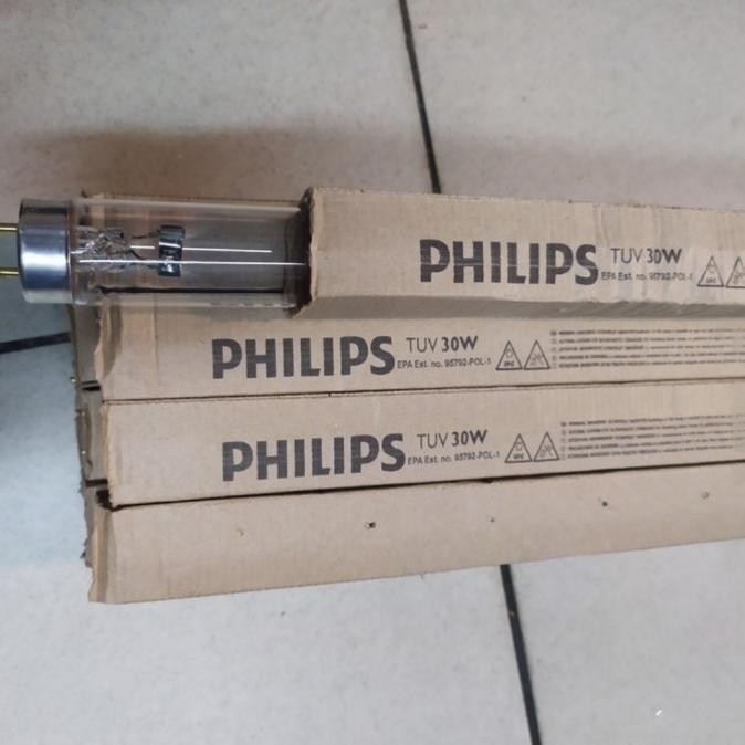 Lampu Kuman Uv Tuv Uvc Bakteri Ghermicidal T8 30W Philips