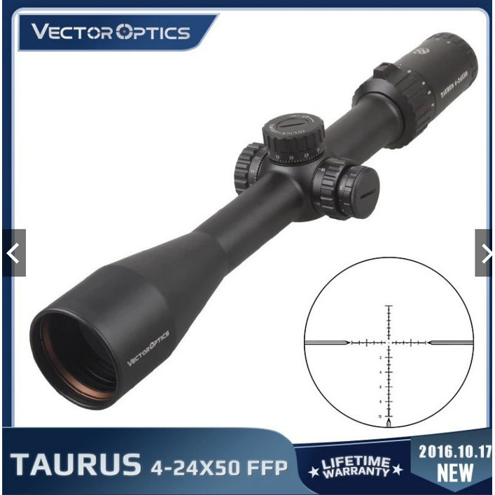 ✅Baru Teleskop Vector Taurus 4-24X50 Ffp Sfir Limited