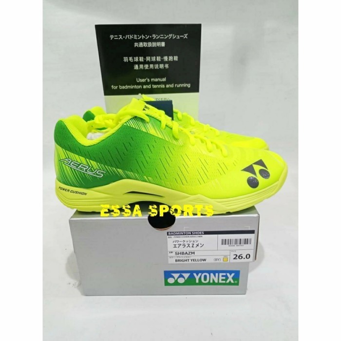 [Original] Sepatu Yonex Aerus Z Bright Yellow Jp Code Limited