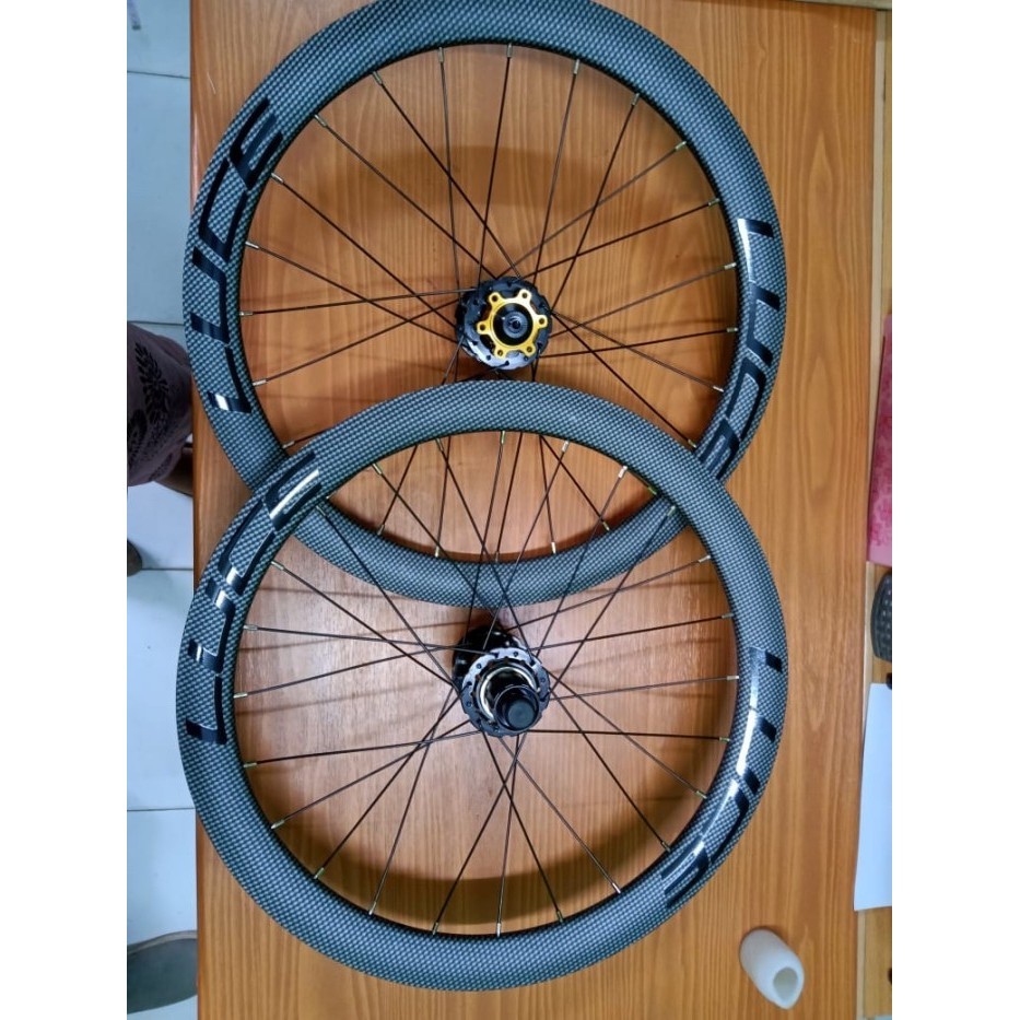 ✅New Wheelset Wheel Set Luce 20 451 Motif Carbon Alloy Discbrake Disc Brake Diskon