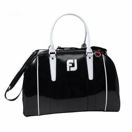 ✅Baru Tas Golf Boston Bag Fj Footjoy Sports Black Terbatas