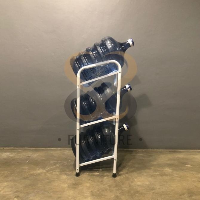 RAK GALON AIR 3 SUSUN EKONOMIS MURAH // RAK GALON MIRING