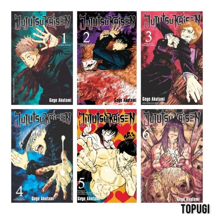 

Top Collection Eng-Indo Version#Komik Jujutsu Kaisen Bahasa Indonesia (vol.1-15 )