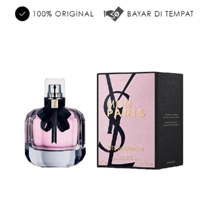 ✅New Ori Ysl Mon Paris Edp 100 Original Berkualitas