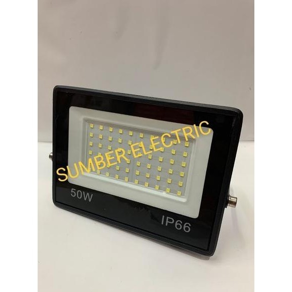 lampu sorot led - led floodlight - 50w 50 watt