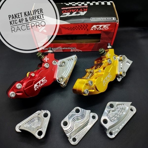 ✅Original Kaliper Ktc 4Piston 4P R25 Mt25 Cbr250Rr Abs Ninja 250 Z250 Terbaru