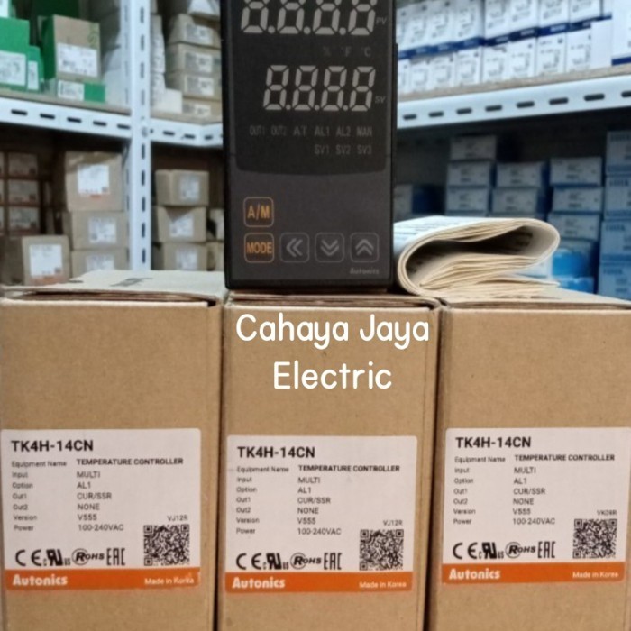 ✅Original Temperature Controller Tk4H 14Cn Autonics Original Made In Korea Diskon