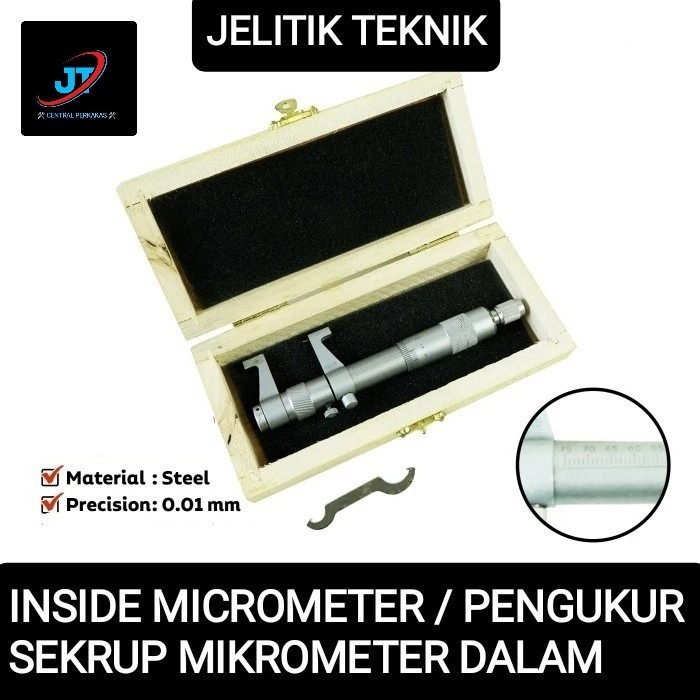 ✅Ready Inside Micrometer  Inside Mikrometer 25 - 50Mm Terbaru