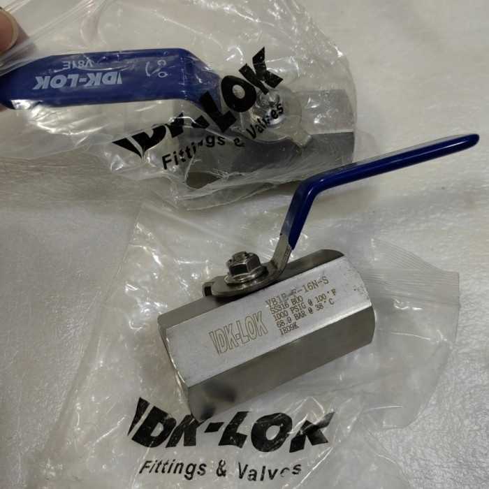 ✨Baru Ball Valve 1 Npt 1000Psi Ss316 V81 Series Dpro Dklok V81E-F-16N-S Terbaru