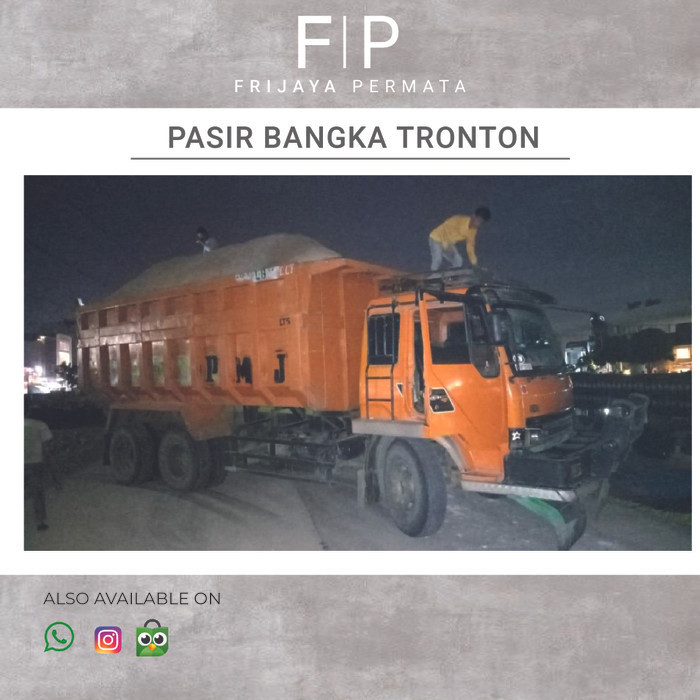 ✅Termurah Pasir Bangka Tronton Diskon