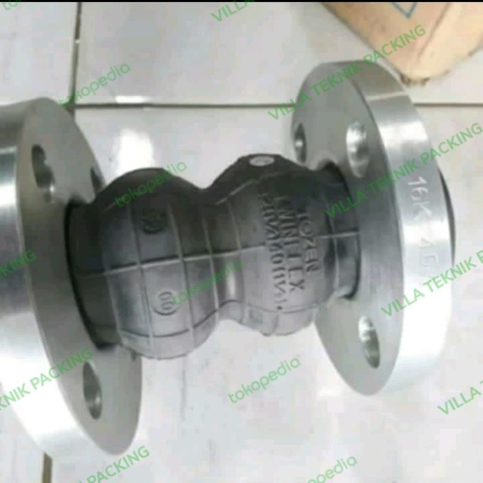 ✨Baru Flexible Rubber Joint Twinflex Jis 16K Tozen 2 Inch Dn50 Terbaru