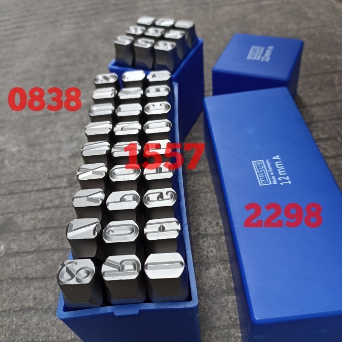 ✨New Ketok Huruf Dan Angka 12Mm Masus Germany Ketok Huruf Dan Ketok Angka Diskon