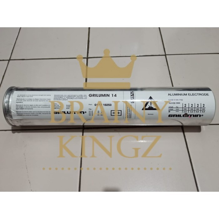 ✨New Ori Kawat Las Aluminium Grilumin 14 Uk 2.5Mm Diskon