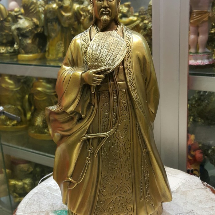 [Baru] Patung Kimsin Zhuge Liang Berkualitas
