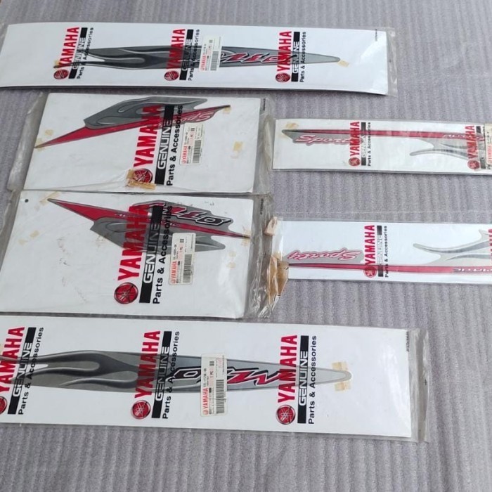 [New] Striping Mio Sporty 2006 Silver Original Yamaha Diskon