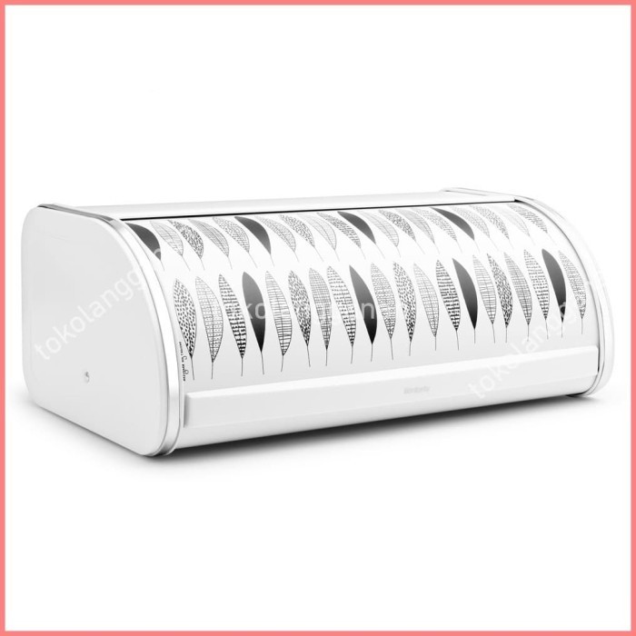 [New] Brabantia Pauline Tempat Roti Roll - Putih/Hitam Limited