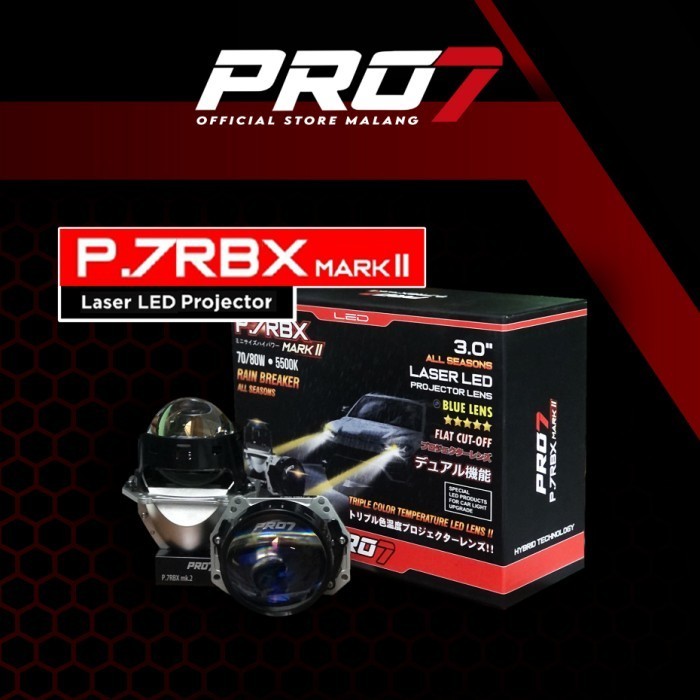[Ori] Pro7 P7Rbx Mark Ii Biled Projector Blue Lens Terbaru