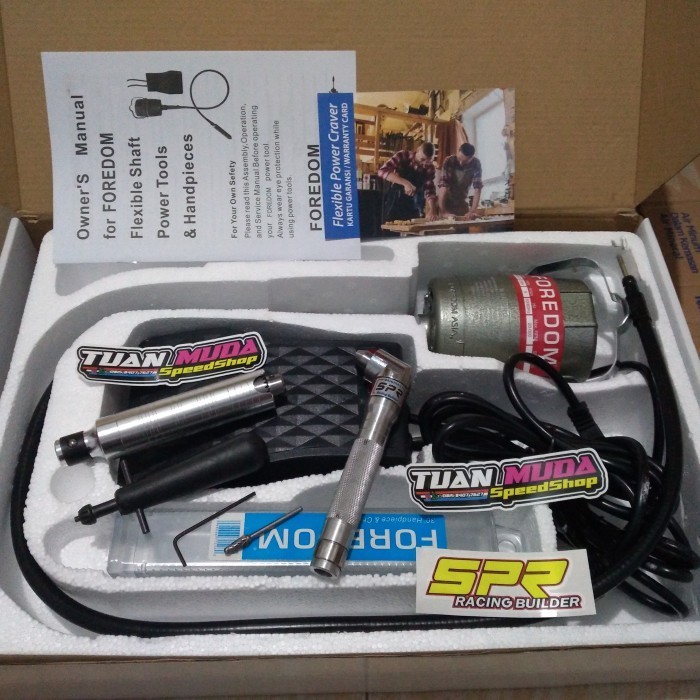 [Original] Tuner 105 Spr Bor Gantung Foredom Set Berkualitas