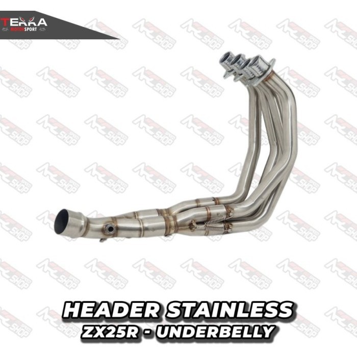[Original] Header Stainless Underbelly Only Series Kawasaki Zx25R Zx 25 R Zx 25 Berkualitas