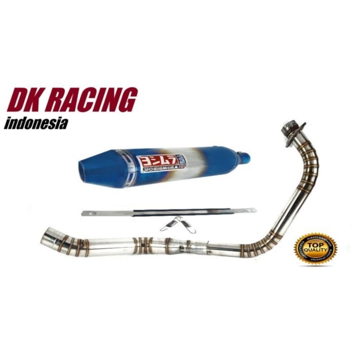 [Original] Knalpot Racing Yamaha Byson Yoshimura Usa Full Cacing Pelangi Terbaru