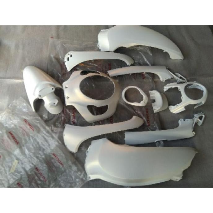 [Original] Full Set Body Halus Scoopy All New 2021 2022 Prestige White Putih Doff Terbaru