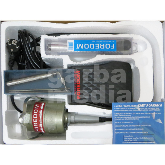 [Original] Bor Tuner Foredom  Tuner Bengkok Set / Alat Porting Set Motor 2 Tak Terbatas