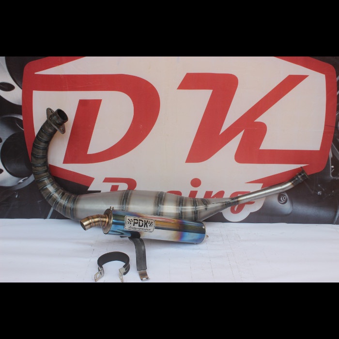 [Original] Knalpot Racing Ninja R Pdk Blue Galvalum High Peforma Diskon