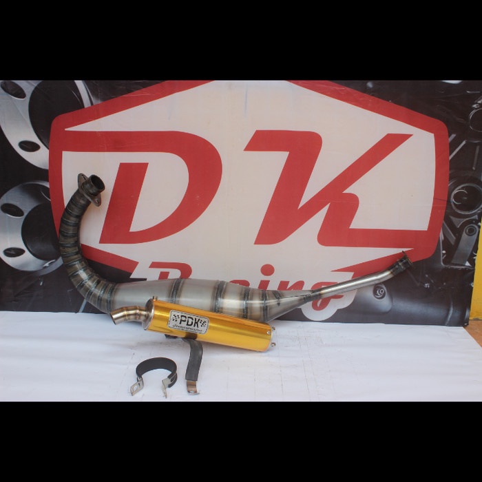 [Original] Knalpot Racing Ninja R Pdk Gold Galvalum High Peforma Berkualitas