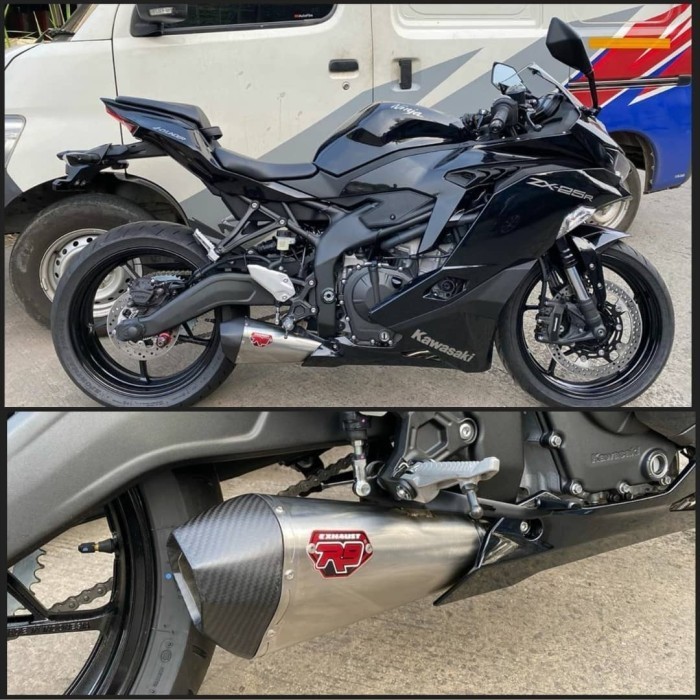 [Original] Knalpot R9 Zeta Kawasaki Zx25R Berkualitas