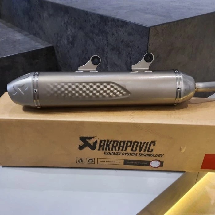 [Original] Knalpot Akrapovic Batik 4T Ktm Husqvarna Berkualitas