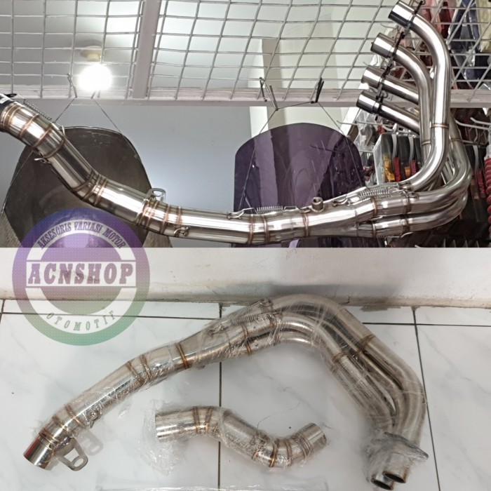 [Original] Header Knalpot Racing Zx250R Zx 25R - Leher Knalpot Zx 25R Zx25R Terbaru