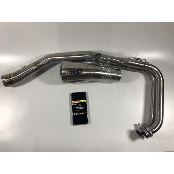 [Original] Knalpot R9 Cbr 250Rr Gp Series Stainless Knalpot R9 Gp Series Cbr250Rr Diskon