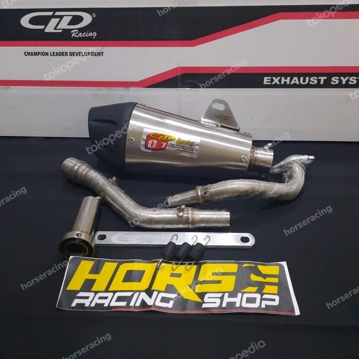 [Original] Knalpot Cld Original Beat 2020 Genio Scoopy 2021 Tipe C7 Inlet 38 Mm Berkualitas