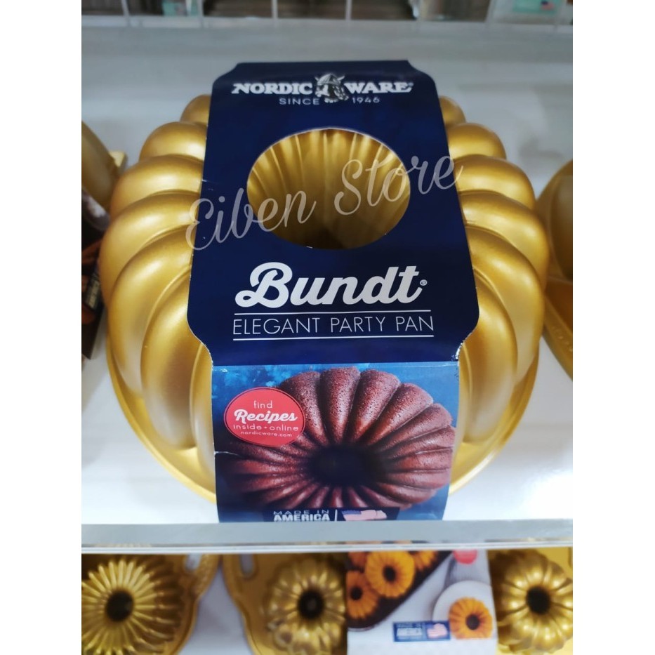 

[New Ori] Nordic Ware Elegant Party Bundt Pan Berkualitas