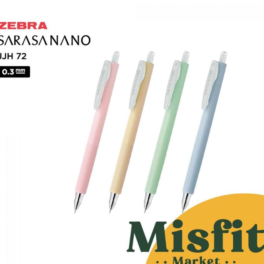 

Zebra Sarasa Nano Gel 0.3 Mm Smoke Color Series Ballpoint Lited Edition