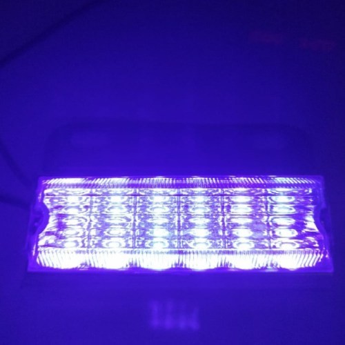 Lampu LED Bak truk 24 volt box bus Fuso variasi lampu truck mobil Led - Biru