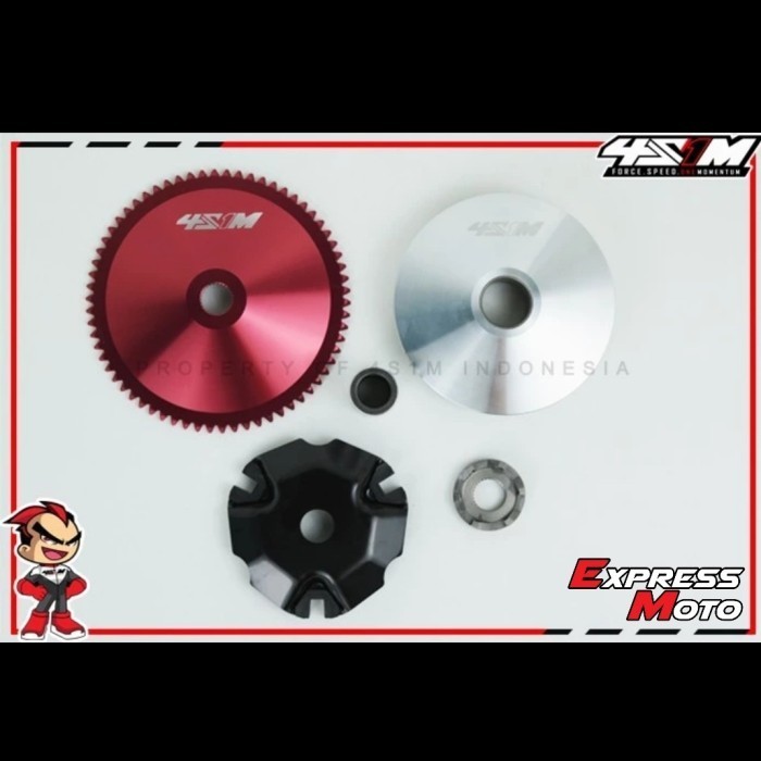 ✅Baru Pulley Beat Scoopy Vario 110 Karbu Injeksi 4S1M - Pulley Beat Kasar Terbaru