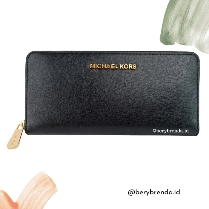 ✅New Dompet Michael Kors Original Lg Za Continental Leather Wallet Wanita Berkualitas