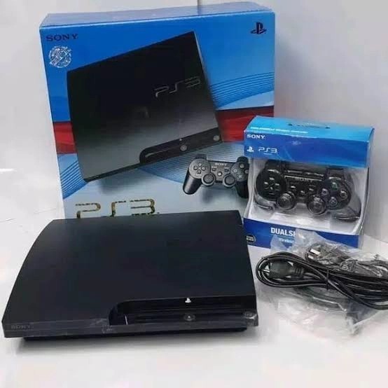 [LIMITED QUALITY] PS3 Slim PS 3 Seri 25 CFW Bisa Request Game HDD 120GB-500GB - 500gb+2stik
