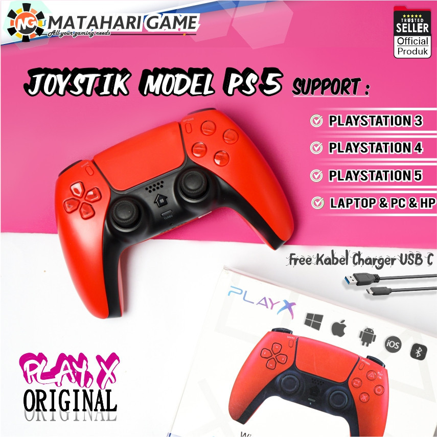 [LIMITED QUALITY] Stick Stik PS4 DualShock Bentuk PS5 Untuk PS4 Support Stick PS4 Stik PS3 PC HP