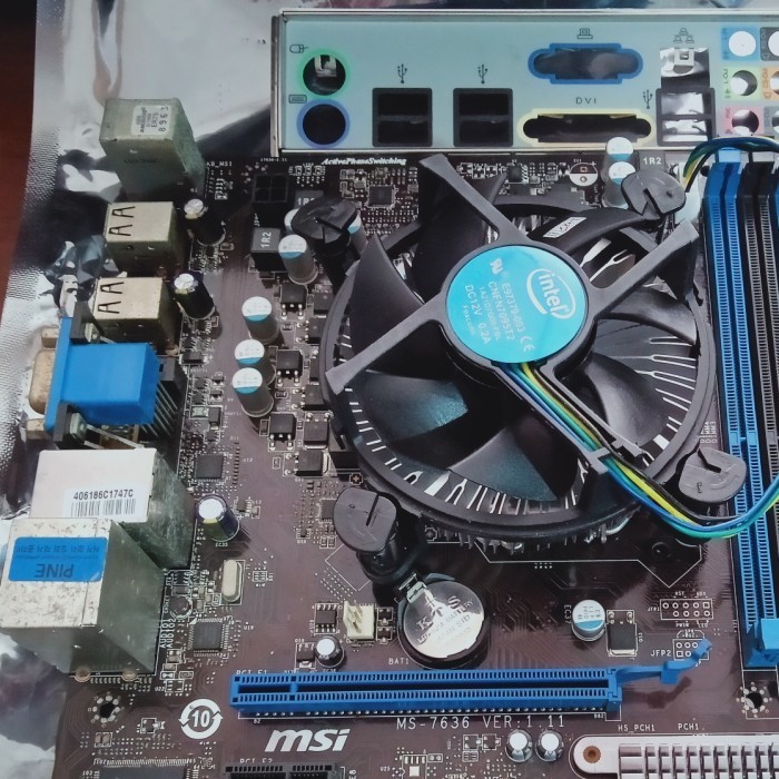Paket Mobo core i3 gen 1