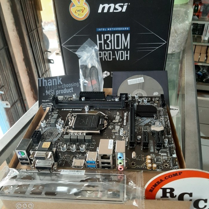 Mobo Ddr4 H310 New Garansi resmi